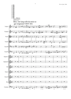 Herr wie lang willt du mein so gar vergessen SWV 416