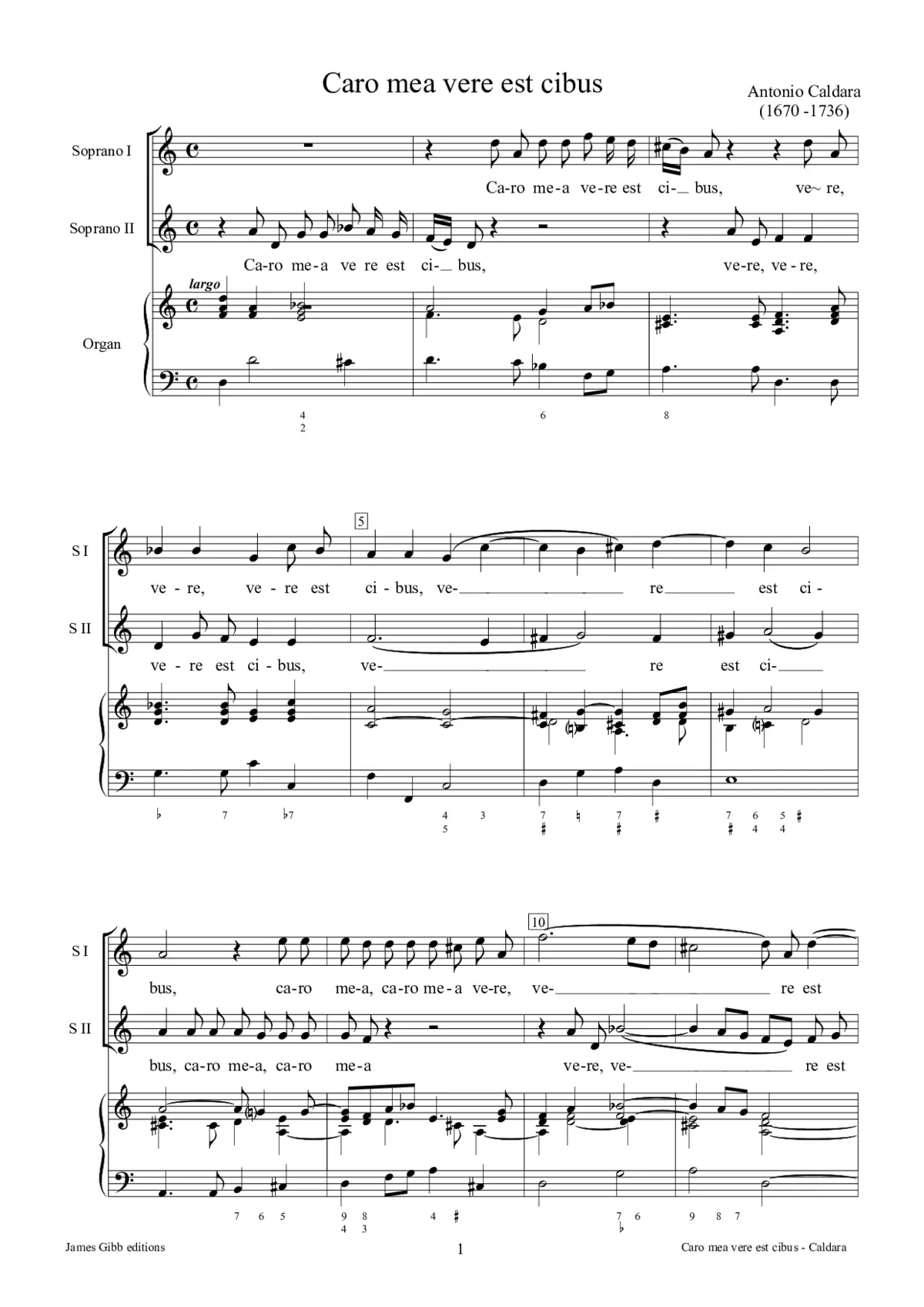 Caro mea vere est cibus - Page 1