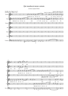 Qui manducat meam carnem