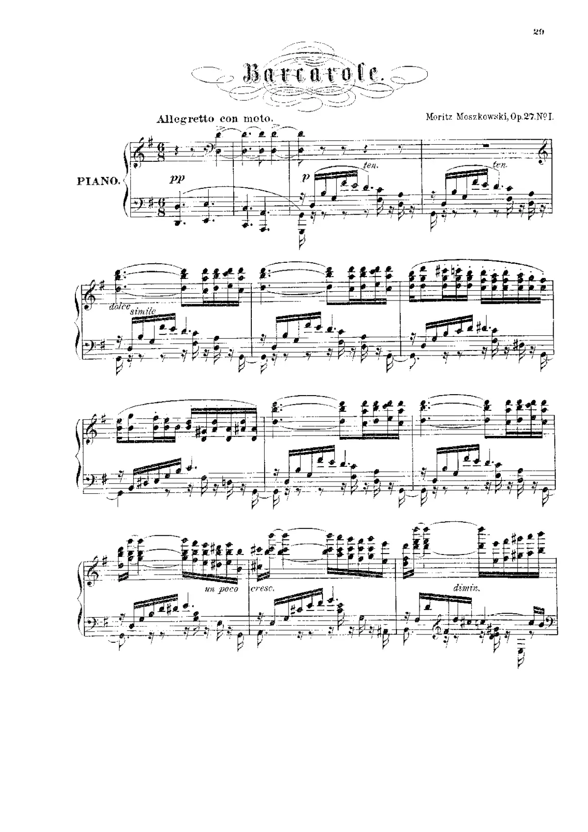 2 Piano Pieces - Page 1
