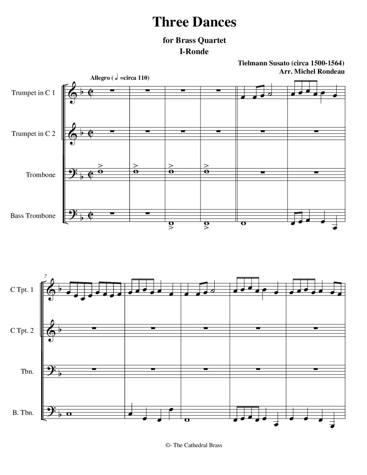 3 Dances - Page 1