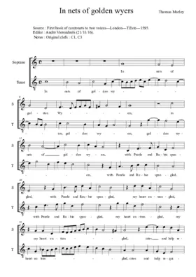 In nets of golden wires