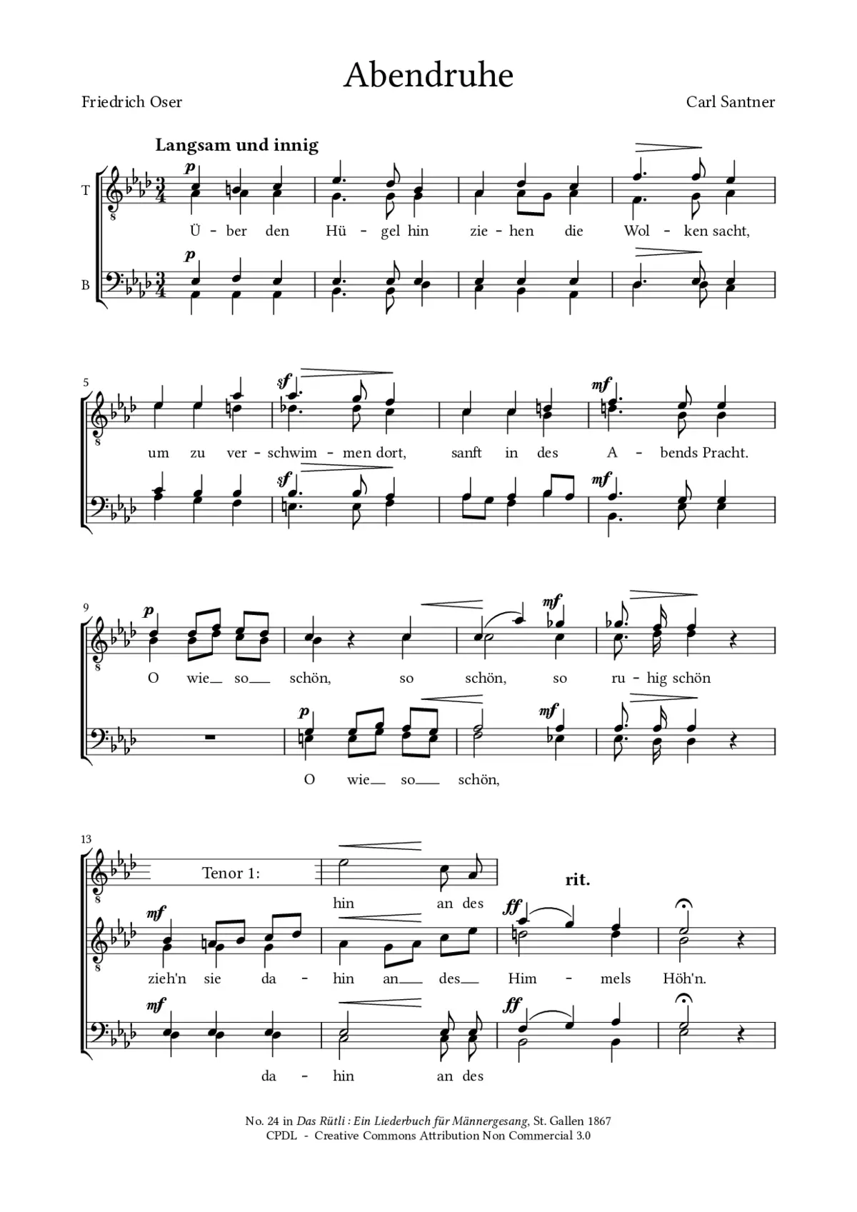 Abendruhe - Page 1