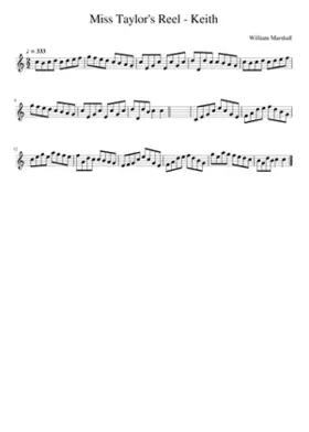 Miss Taylor's Reel - Keith