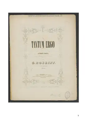 Tantum ergo