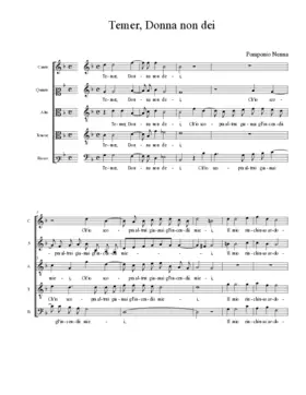 Temer, Donna non dei