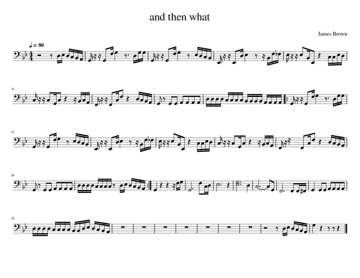 and then what Tuba Part - Page 1