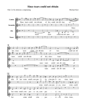 Since tears could not obtain