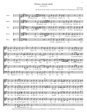 Chiari e lucenti stelle