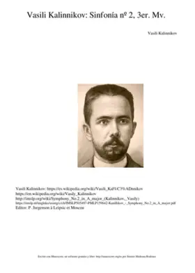 Sinfonía nº 2 3er. mv.