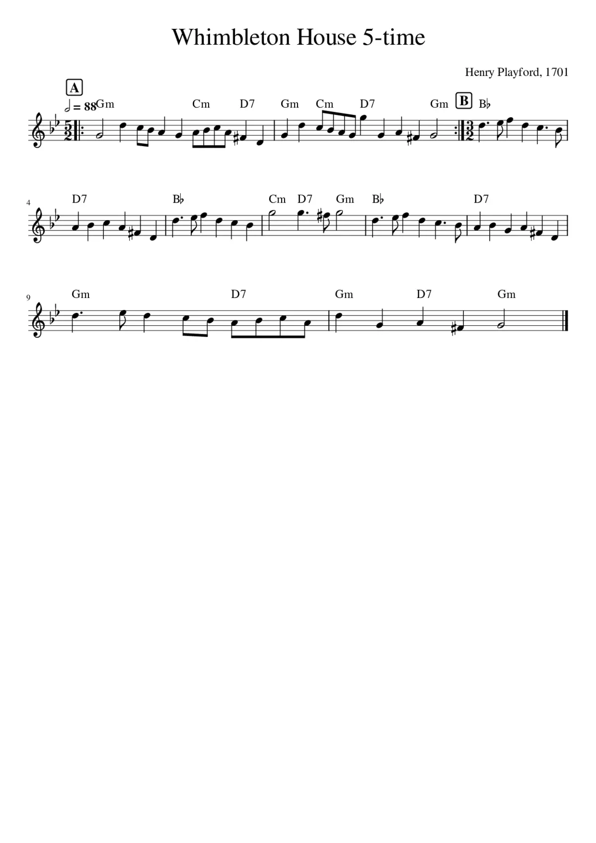 Whimbleton House 5-time - Page 1