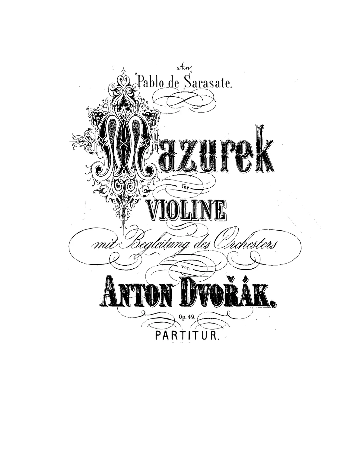 Mazurka - Page 1