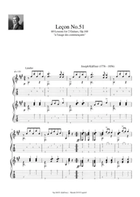 60 Lessons for 2 Guitars Op.168