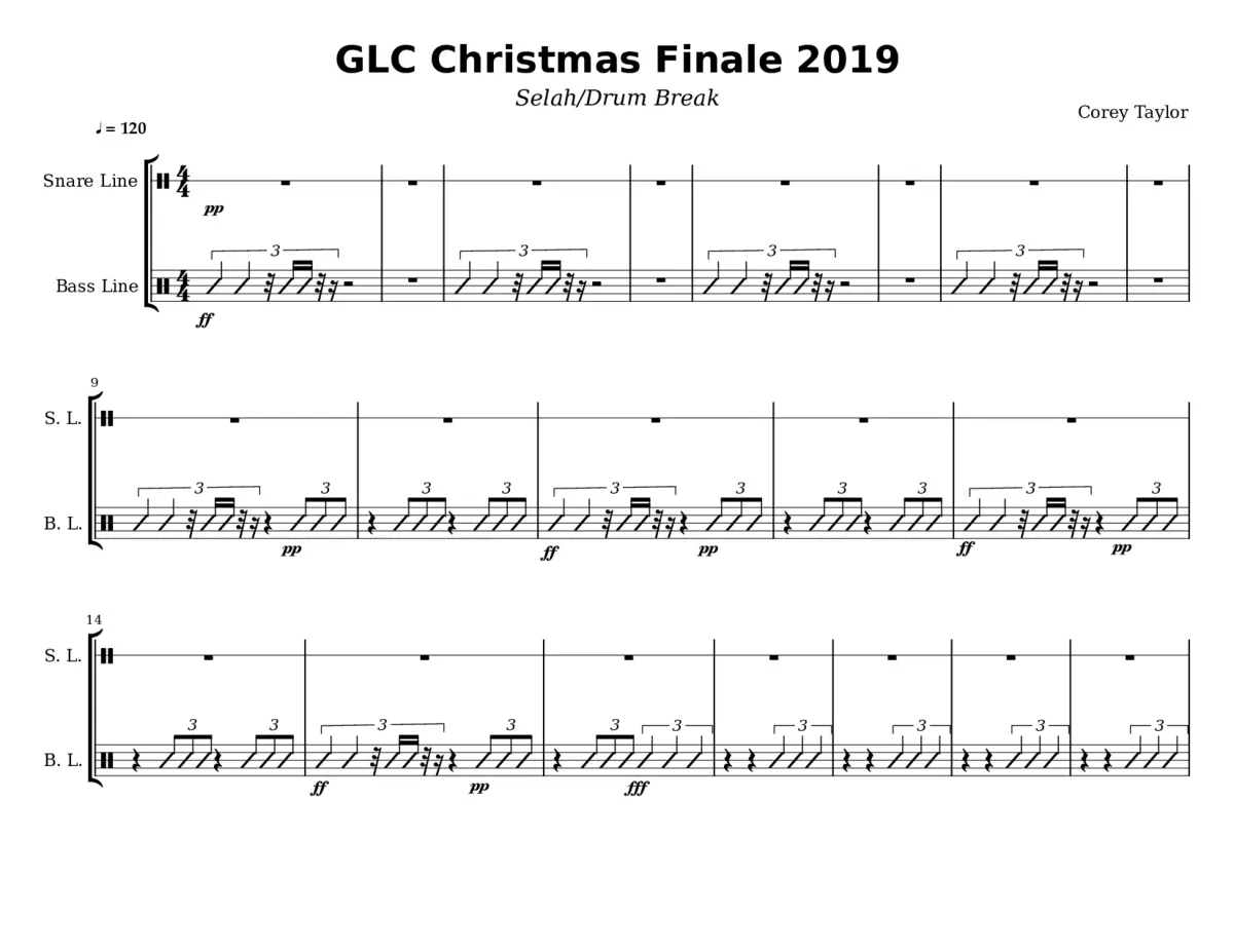 GLC Christmas Finale 2019 - Page 1