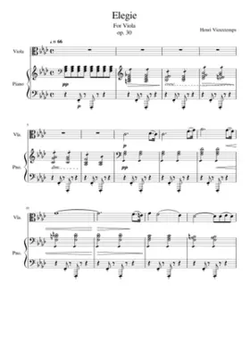 Elegie in F minor op. 30