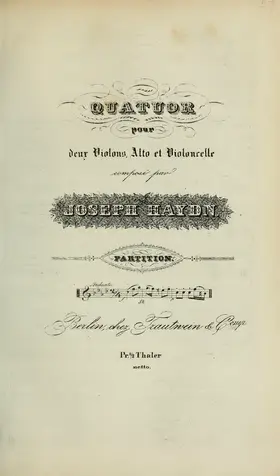 String Quartet in F minor