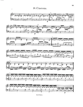 Chaconne in C major