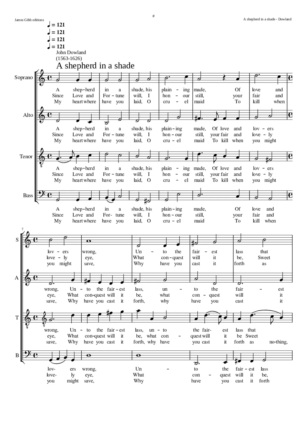 A shepherd in a shade his plaining made - Page 1