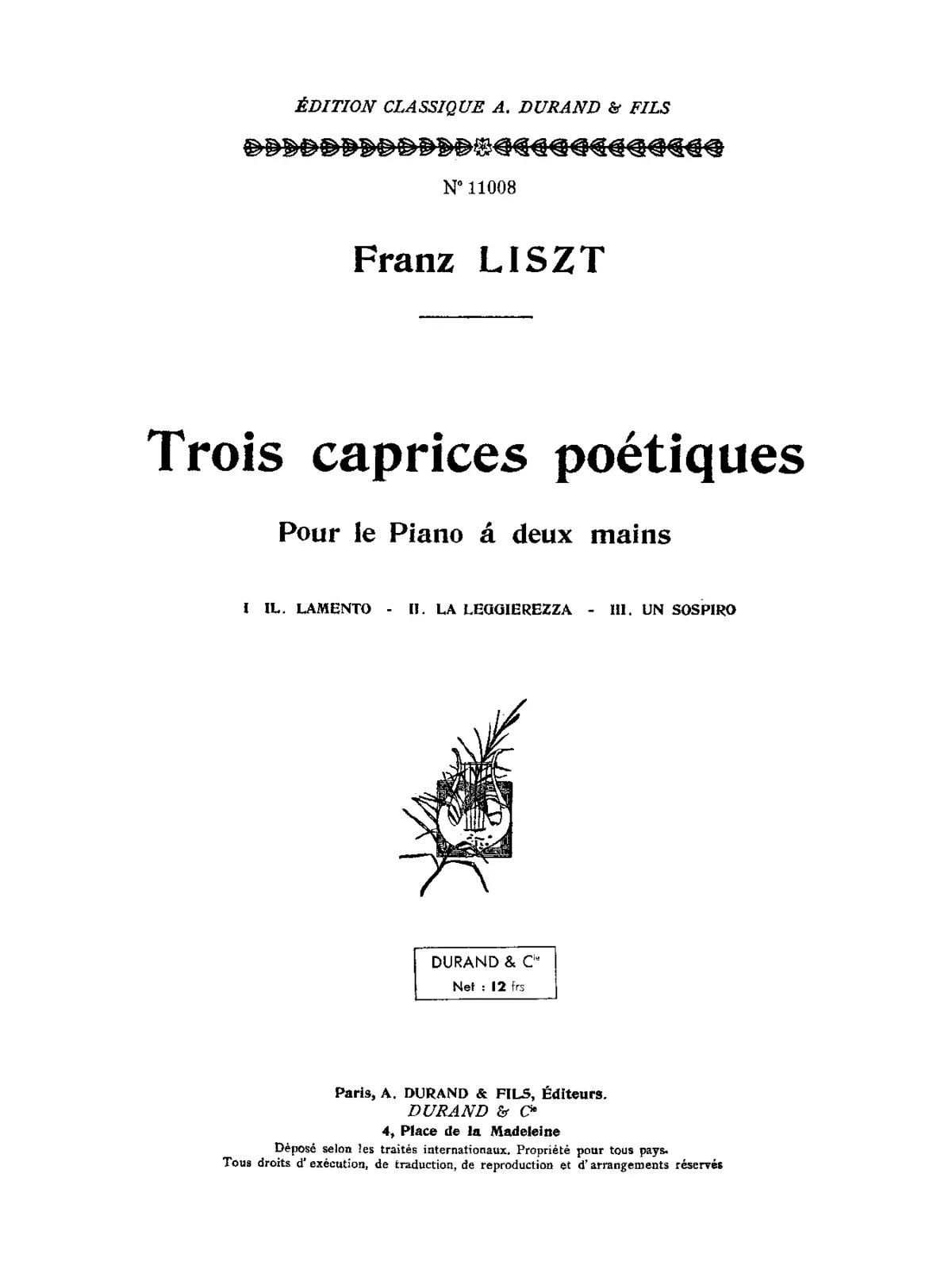 3 Études de concert - Page 1