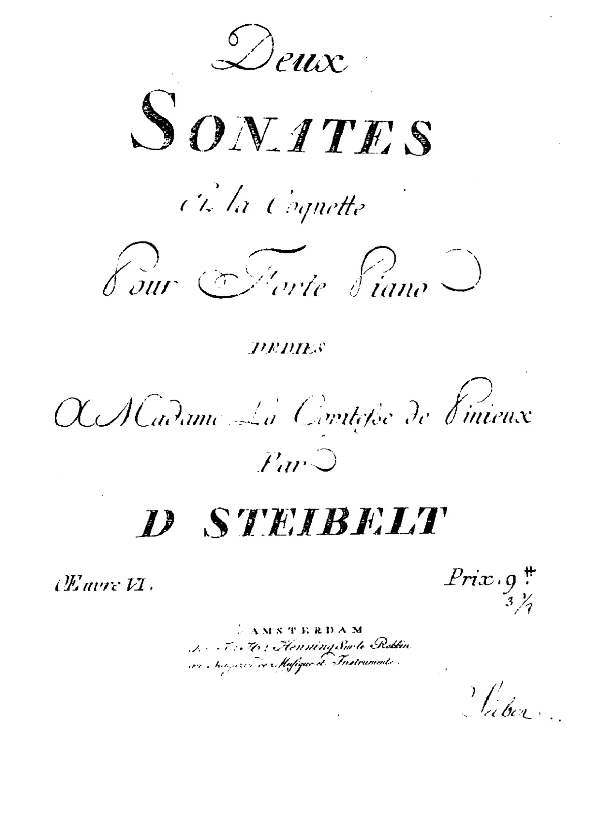 2 Piano Sonatas and la coquette - Page 1