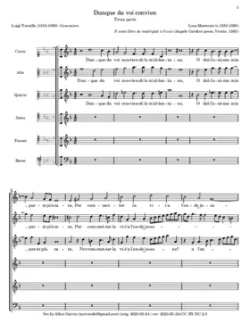 Dunque da voi convien