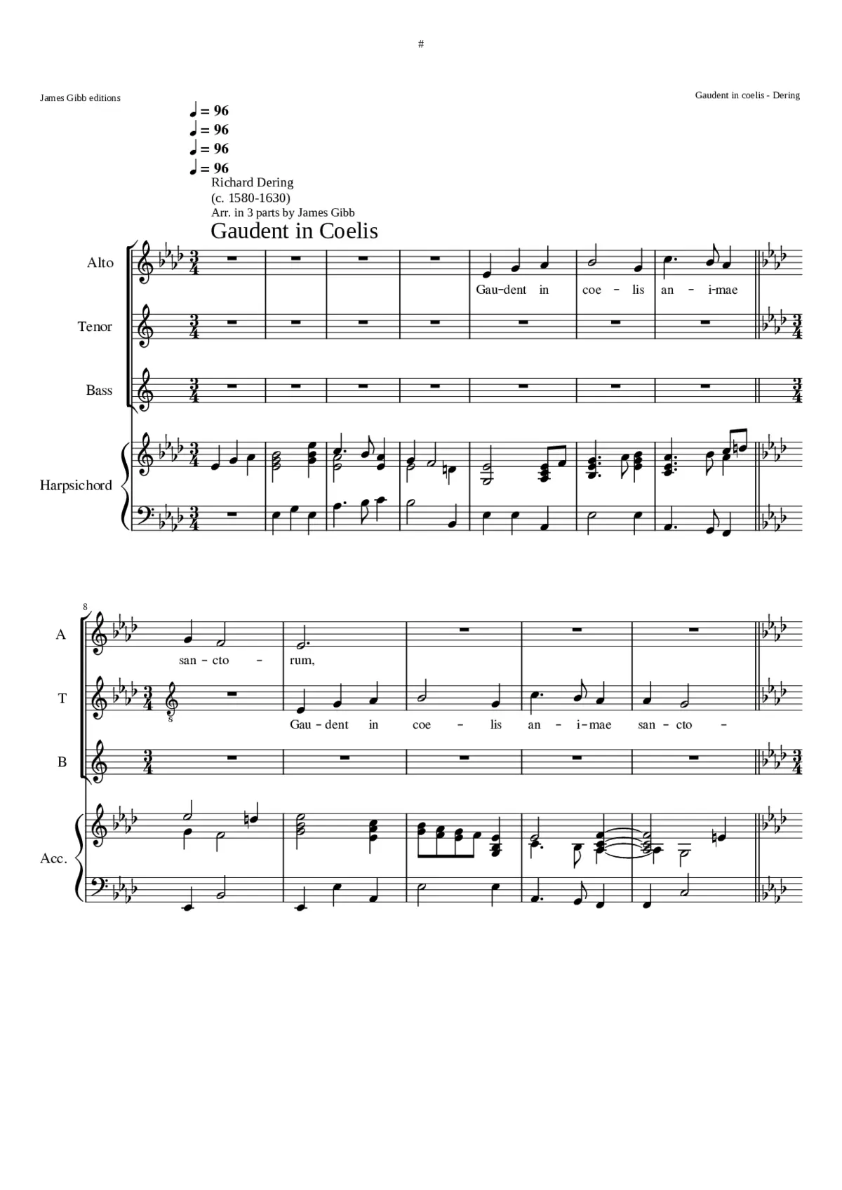 Gaudent in coelis - Page 1
