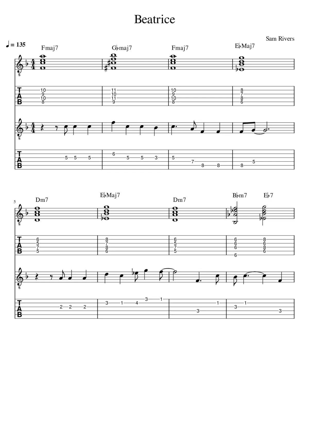 Beatrice - Page 1