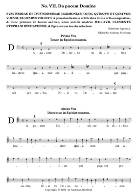 Da pacem Domine