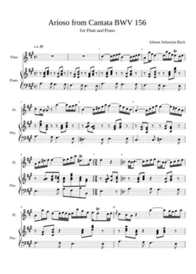 Ich steh mit einem Fuß im Grabe BWV 156