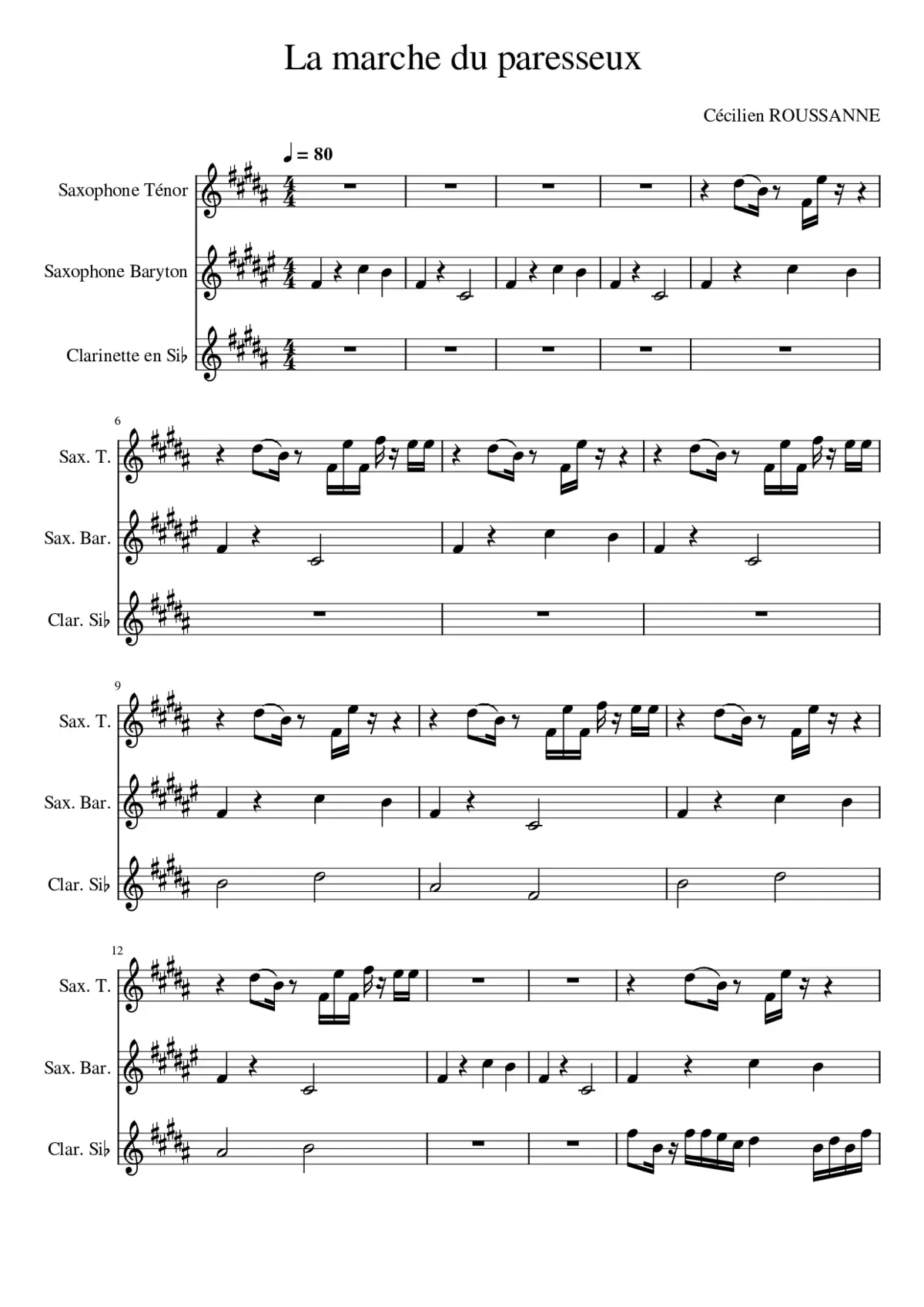 La marche du paresseux - Page 1