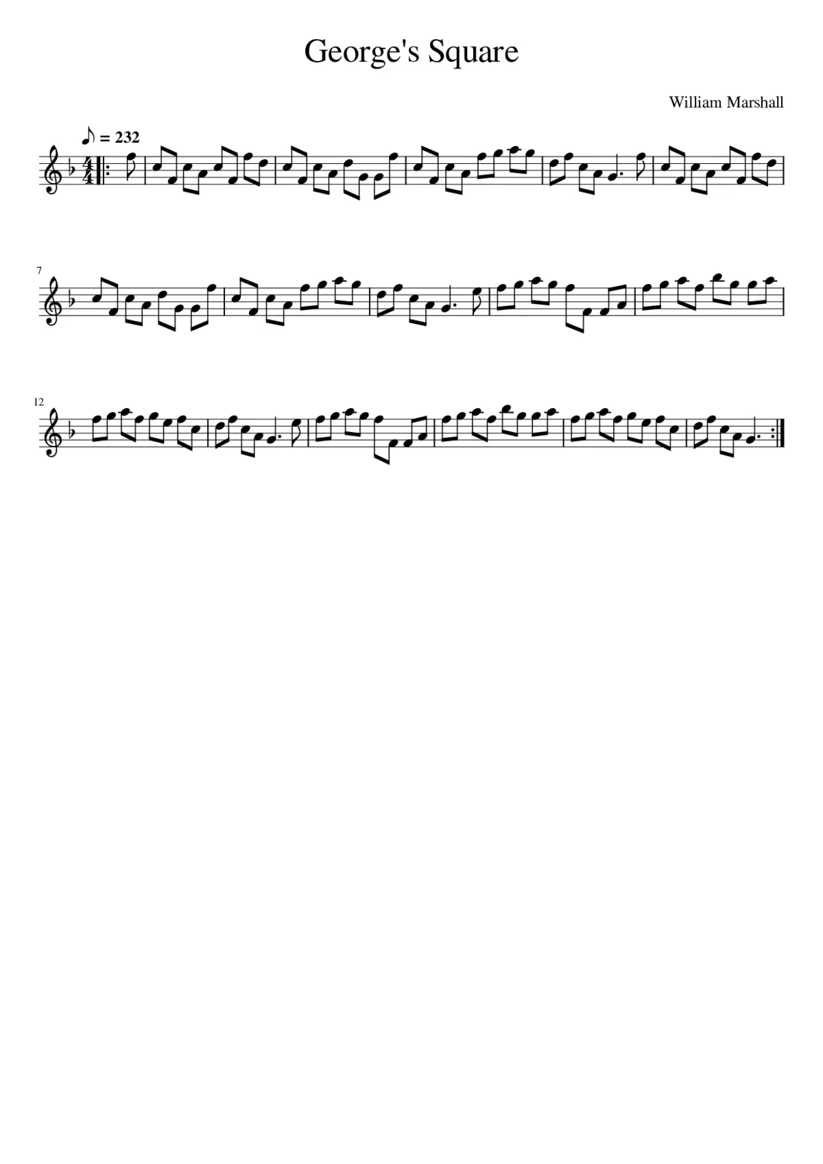 George's Square - Page 1