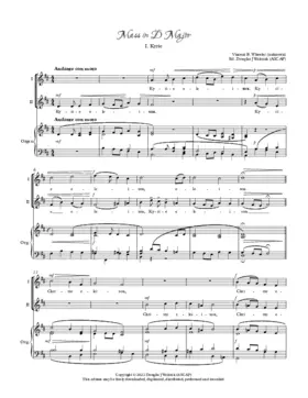 Mass in D Major