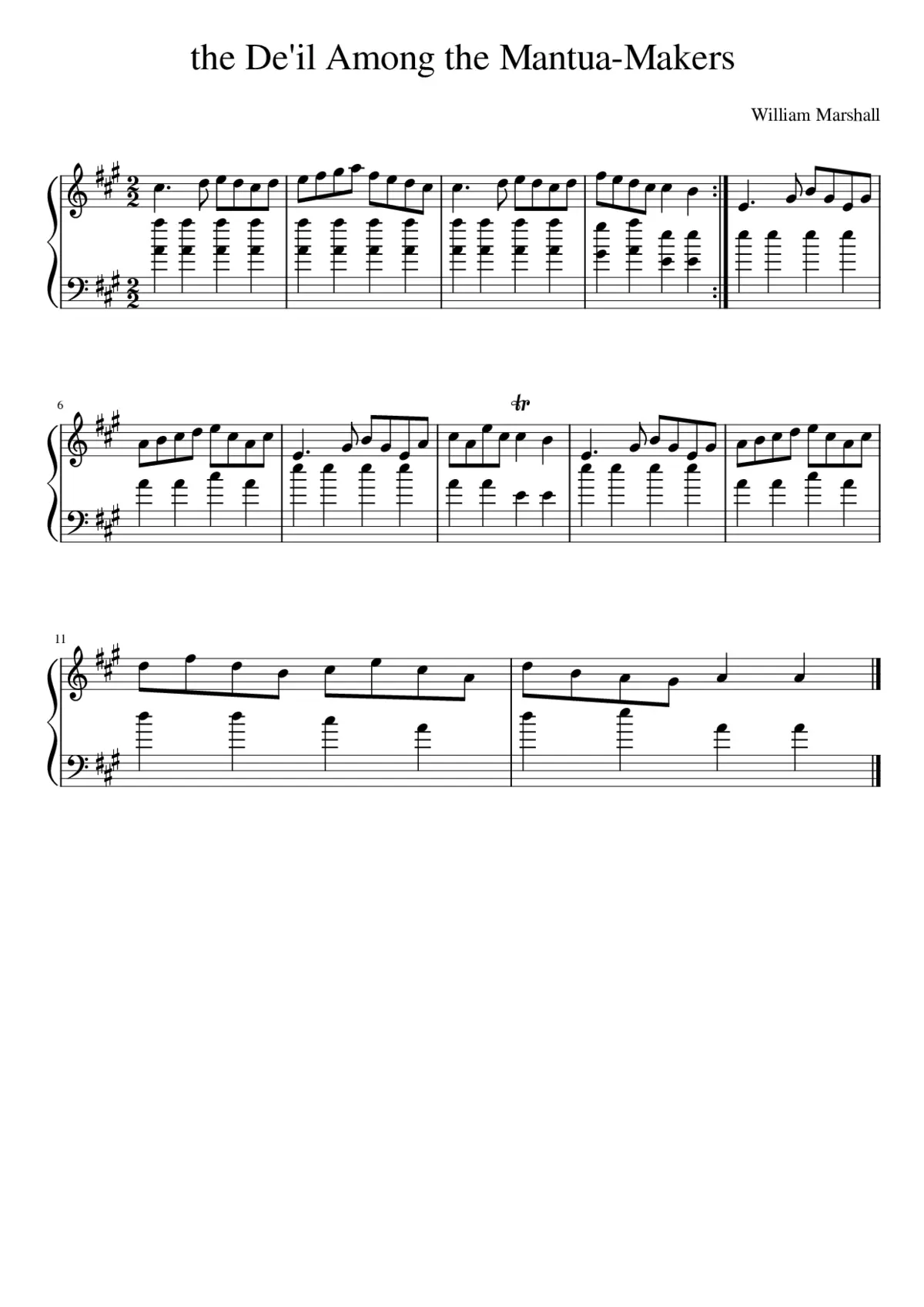 the De'il Among the Mantua-Makers - Page 1