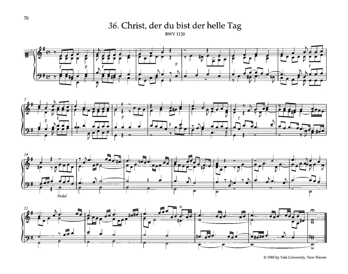 Christ, der du bist der helle Tag - Page 1