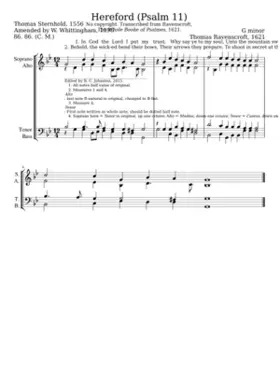 In God the Lord I put my trust