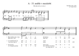 A - 33. neděle v mezidobí