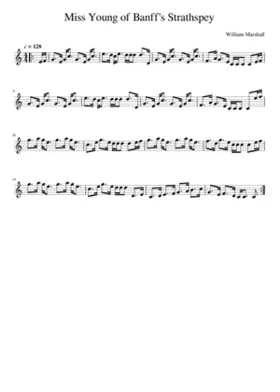 Miss Young of Banff's Strathspey