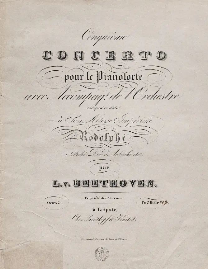 Piano Concerto No.5 - Page 1