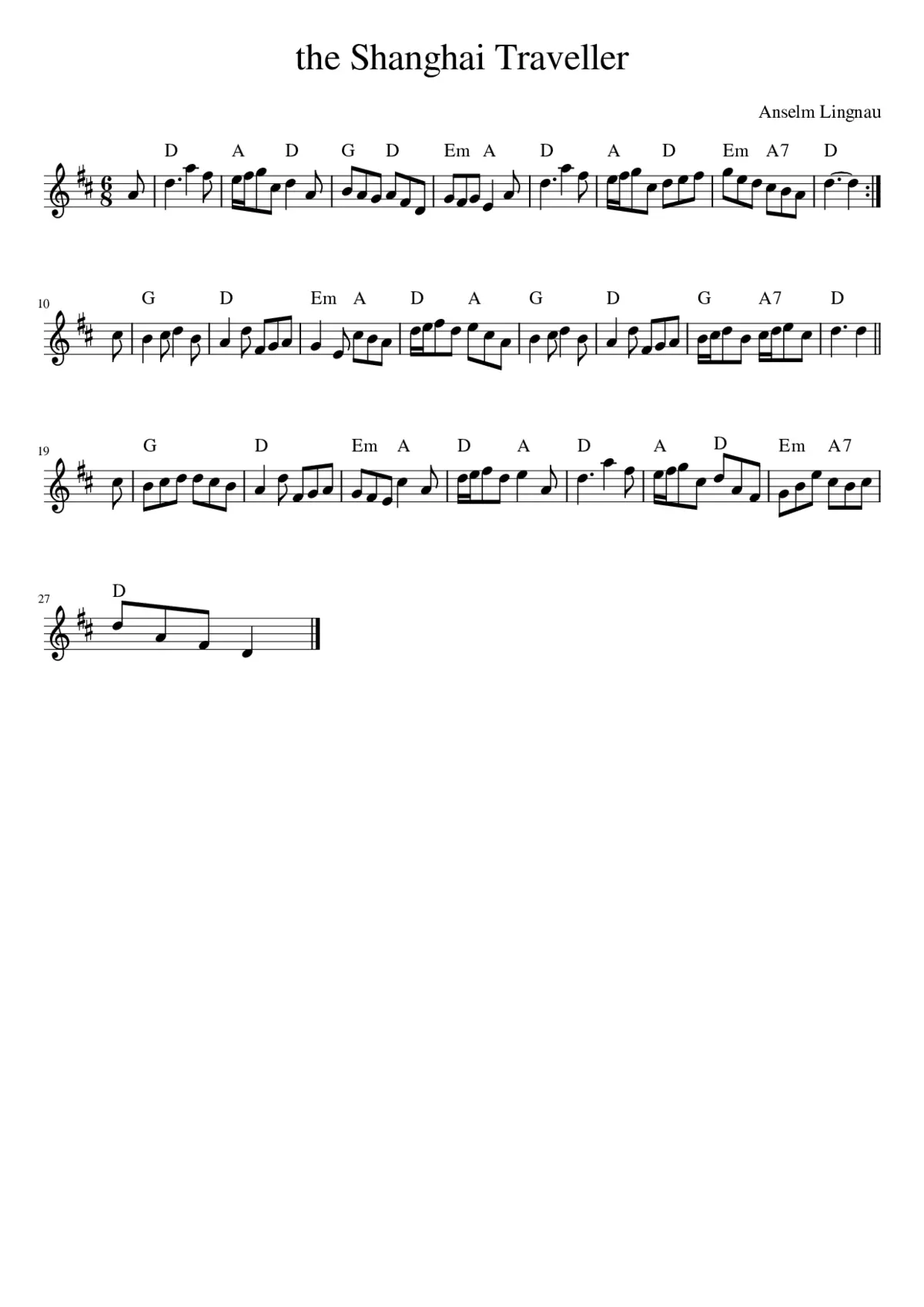 the Shanghai Traveller - Page 1