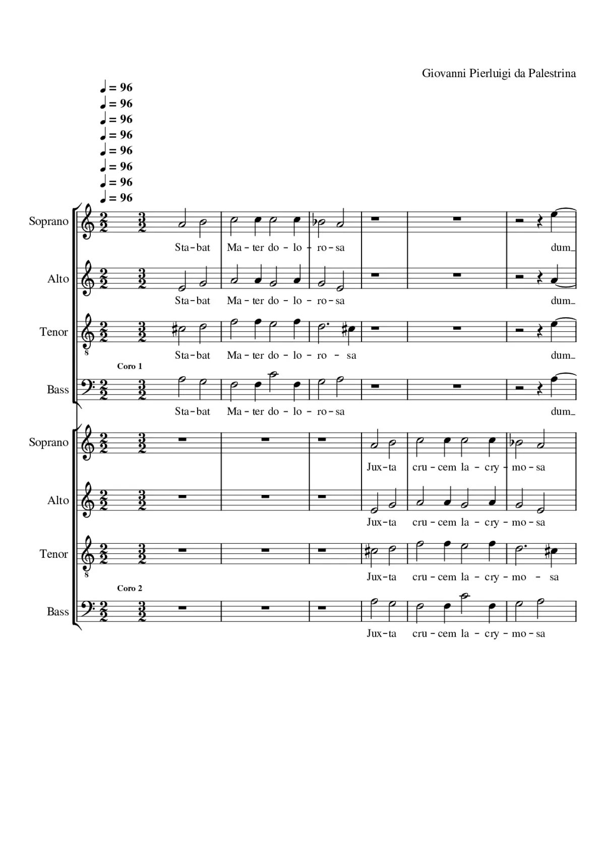 Stabat Mater - Page 1