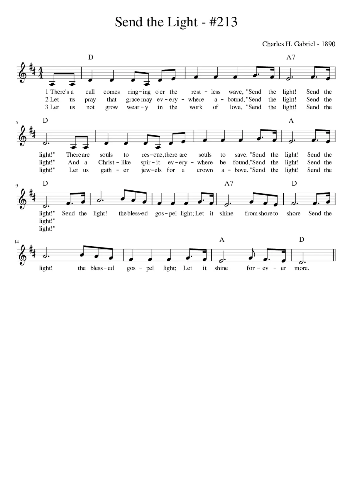 Send the Light - 213 - Page 1