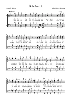 Gute Nacht