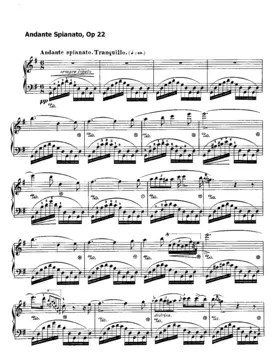 Andante spianato et Grande polonaise brillante