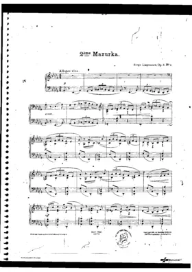 Mazurka No.2, Op.9/2