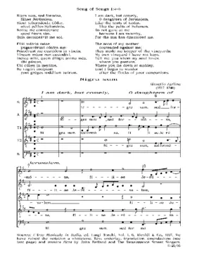 Nigra sum, sed formosa