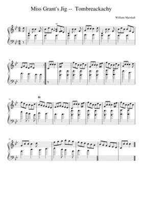 Miss Grant's Jig -- Tombreackachy