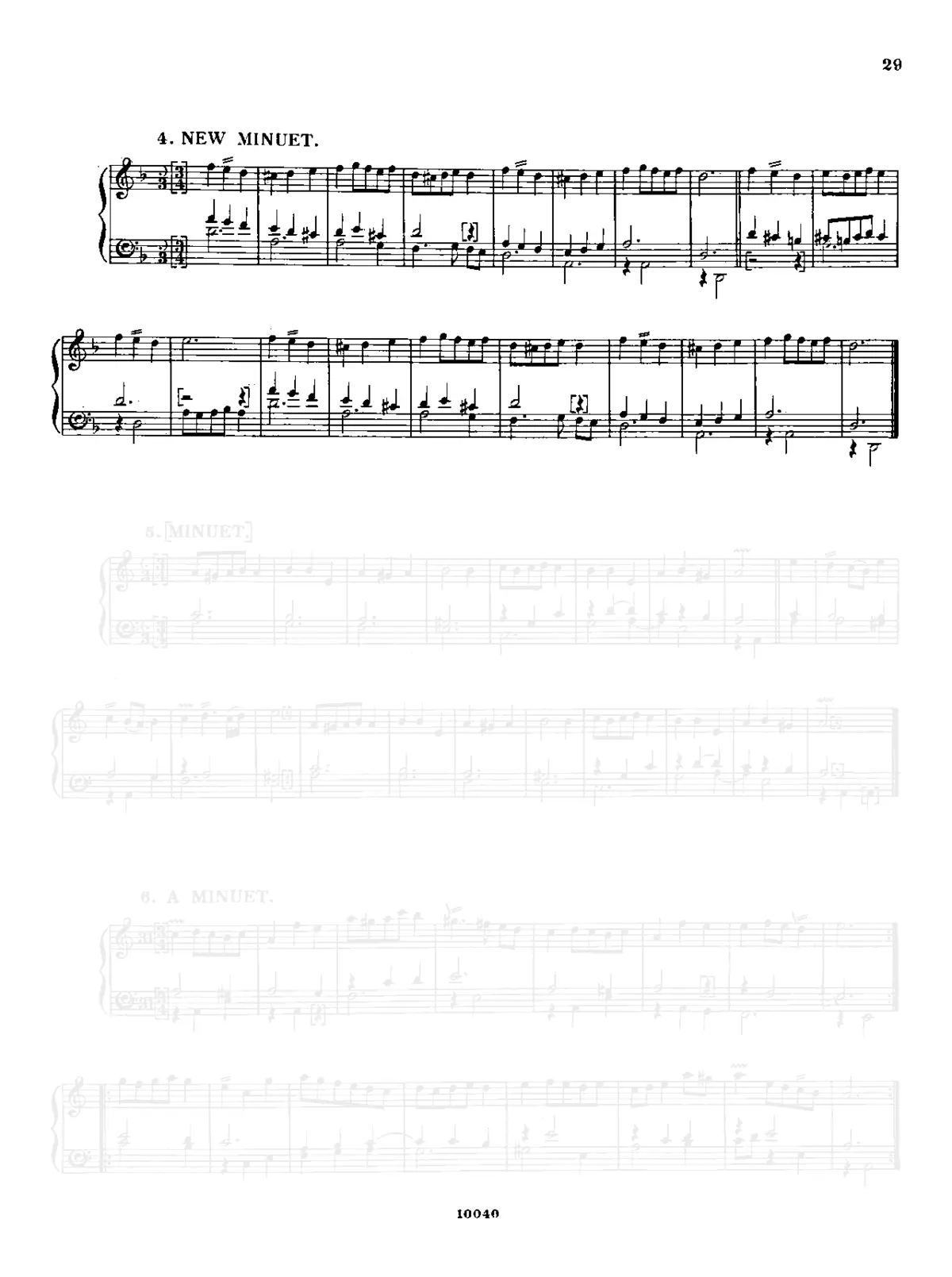 New Minuet - Page 1