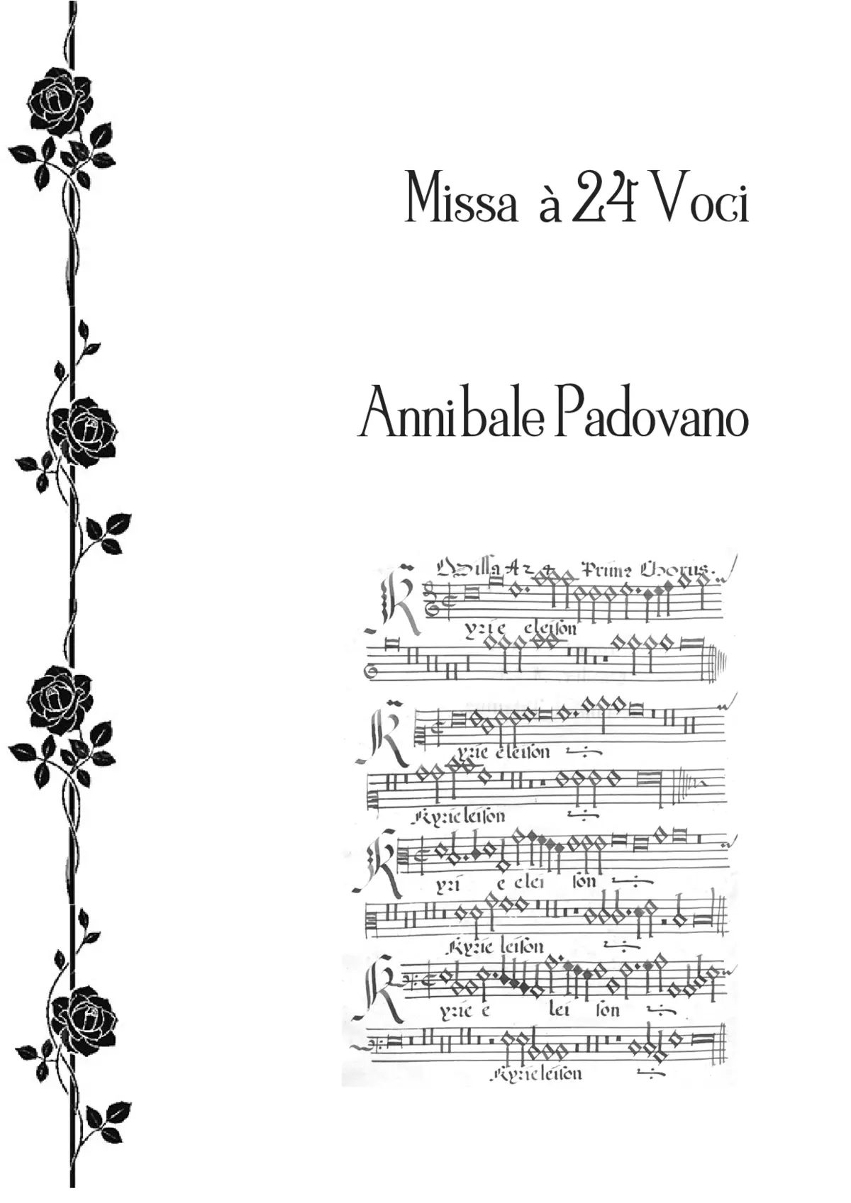 Missa a 24 voci - Page 1