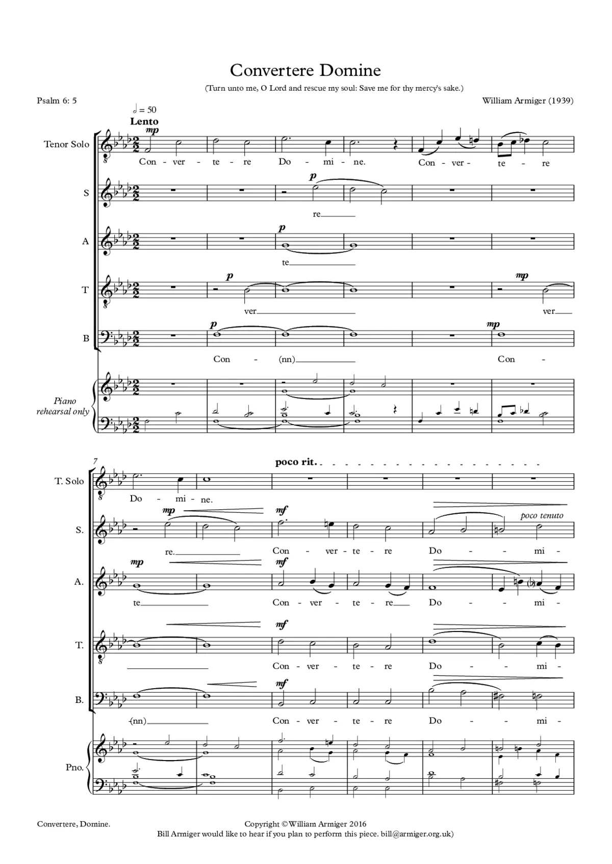 Convertere, Domine - Page 1