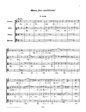 Missa Dies sanctificatus